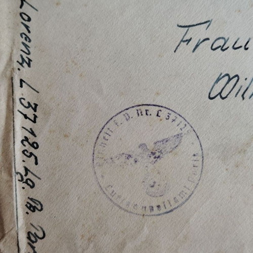German Reich Feldpost envelopes WWII complete family archive