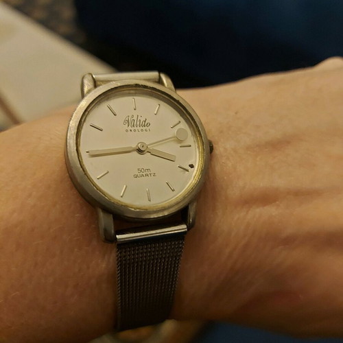 Women's watch like new, silver