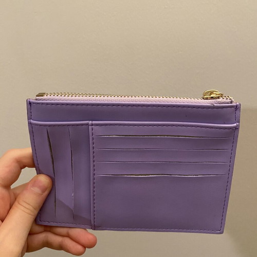 Pierre Cardin Purple Card Holder and Coin Purse like new