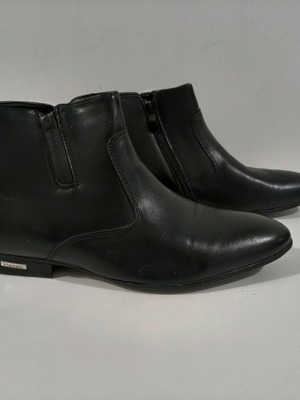 Men's boots new size 42 black with gift sports jacket