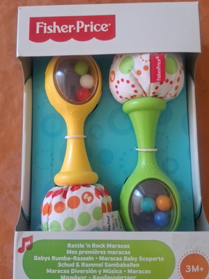 Fisher-Price Κουδουνίστρα Μαράκες βρεφικό παιχνίδι καινούργιο