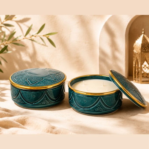 Maroc candle handmade from Morocco