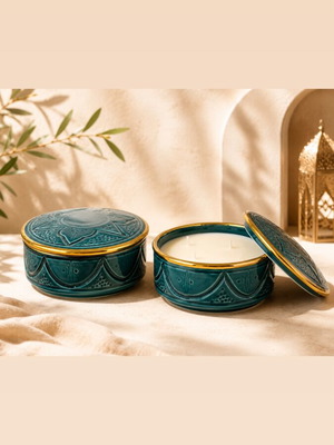 Maroc candle handmade from Morocco