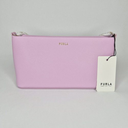 Furla Venere Classic crossbody bag new, pink leather