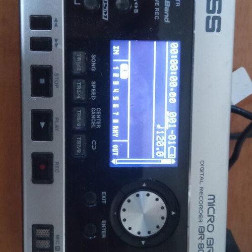Boss Micro BR BR-80 portable recorder and studio