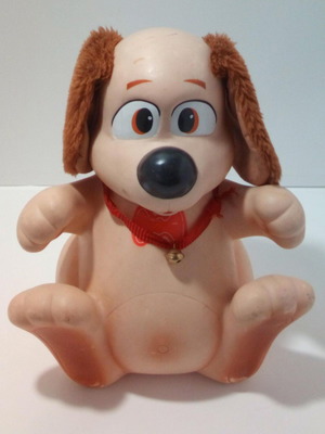 Vintage σκυλάκι Ideal 1982 Rub A Dub Doggie Bath μεταχειρισμένο