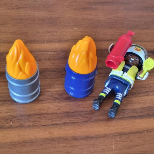 Playmobil Firefighter Like New
