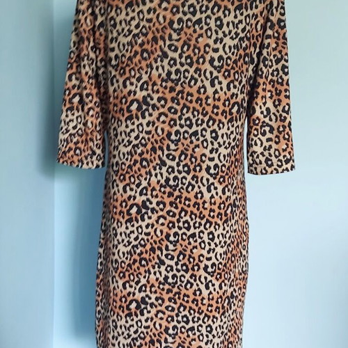 Trash Code Leopard Print Dress like new, sizes M to XXL