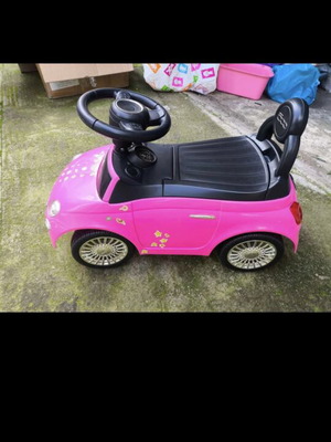 Fiat 500 baby walker with storage and sounds