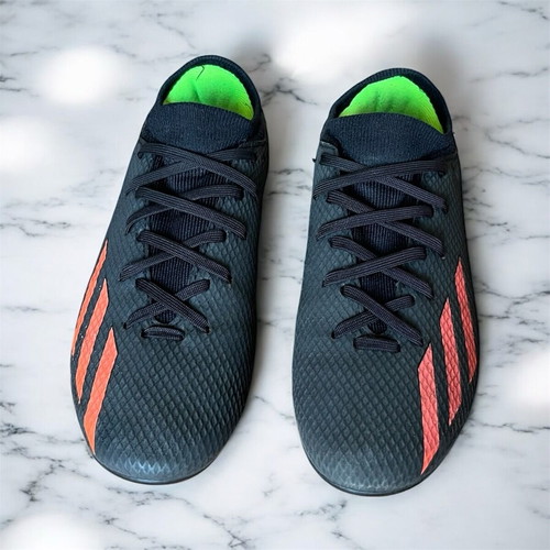 Adidas kids football shoes used, black, size 37 1/3