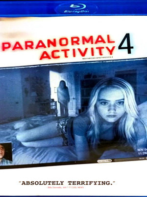 Paranormal Activity 4 Blu-Ray μεταχειρισμένο, ταινία τρόμου με υπότιτλους