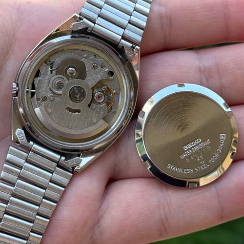 Seiko 5 Automatic Men's Watch Steel Sapphire Crystal Like New