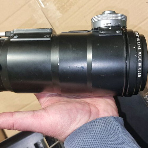 Old Russian flashlight
