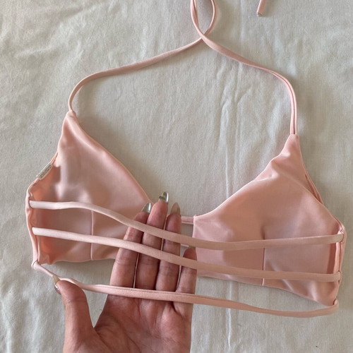 Baby pink bikini top in like new condition