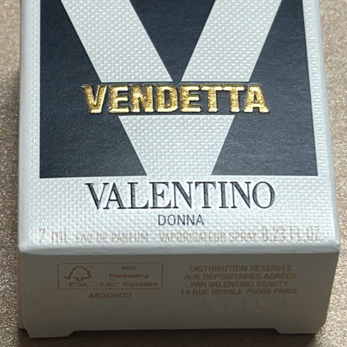 Valentino Donna Vendetta Eau de Parfum mini perfume 7ml