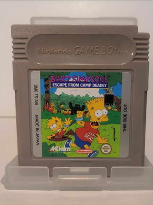 Bart Simpson's Escape From Camp Deadly - Nintendo Gameboy