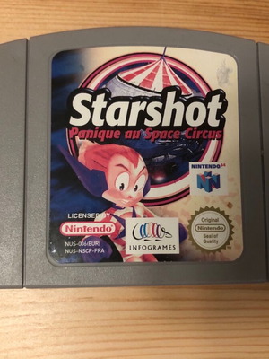 Nintendo 64 Starshot μεταχειρισμένο, ταλαιπωρημένο οπισθόφυλλο