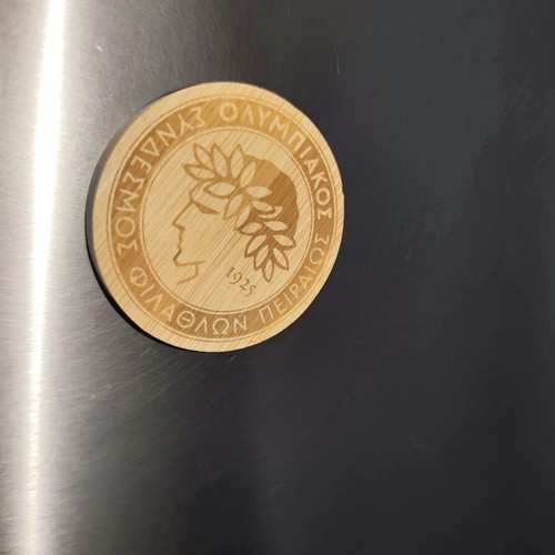 Olympiakos fridge magnet and bottle opener new