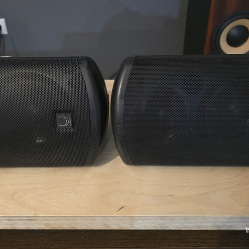 Turbosound Impact 55t passive speakers used, black, pair