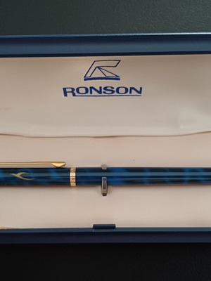 Ronson XF 504 Flo-Tip Vintage Pen Kuwait Airways New Old Stock