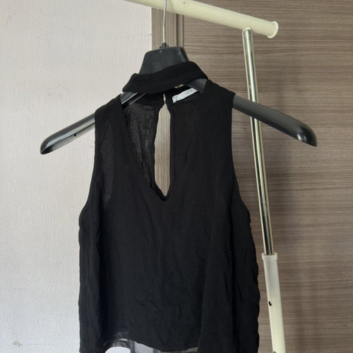 Pull & Bear black summer top size S like new