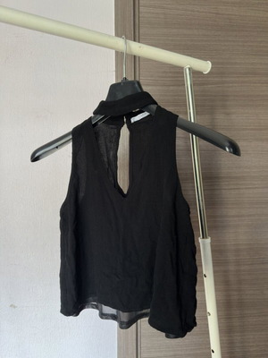 Pull & Bear black summer top size S like new