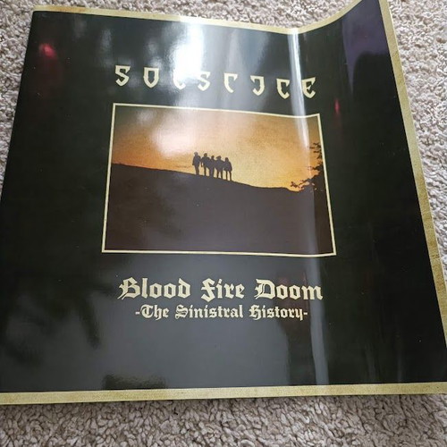 Solstice Blood Fire Doom the Sinistral History book new