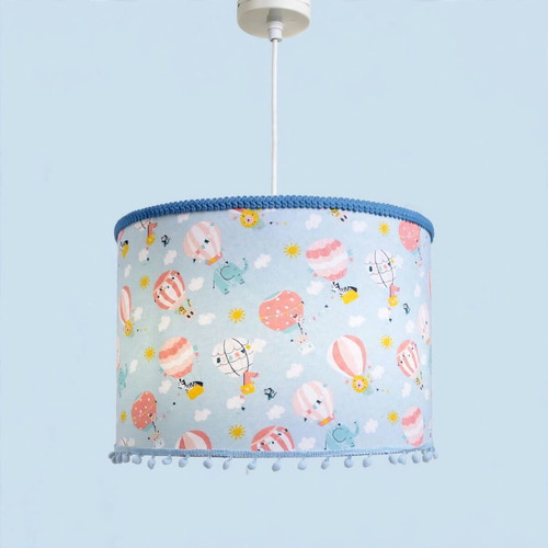 Children's ceiling light hot air balloons 35x20 E27 oxygen lampshades