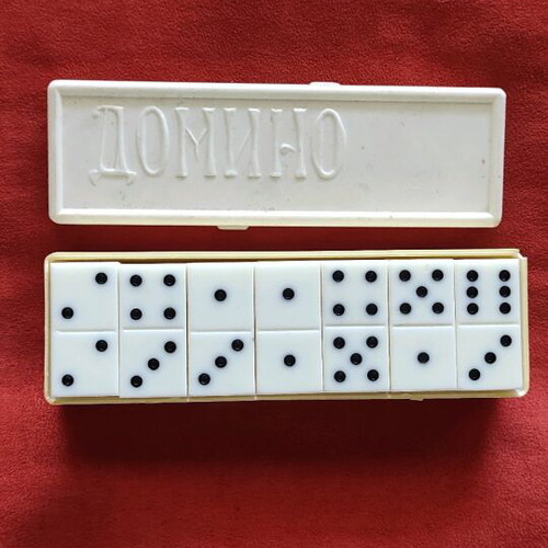 Domino vintage like new from Russia