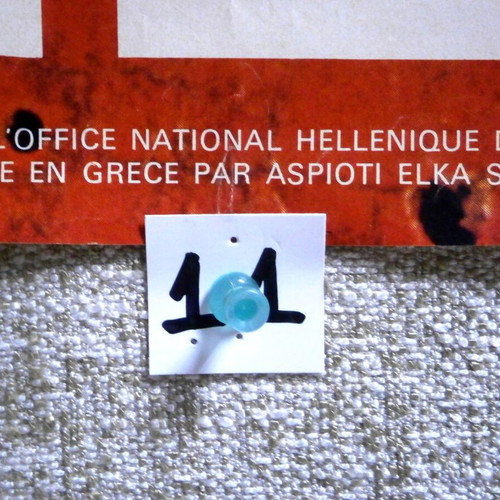 Saint George poster used, Hellenic Tourism Organization 1981