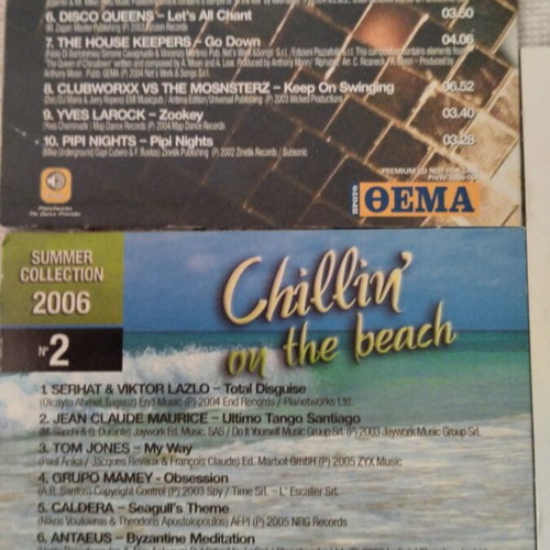 Music CDs Clubbin in Ibiza & Lounge Collection like new, pack of 3