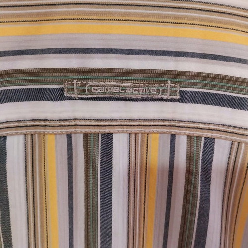 Camel Active men's short-sleeve shirt like new, multicolor, size L
