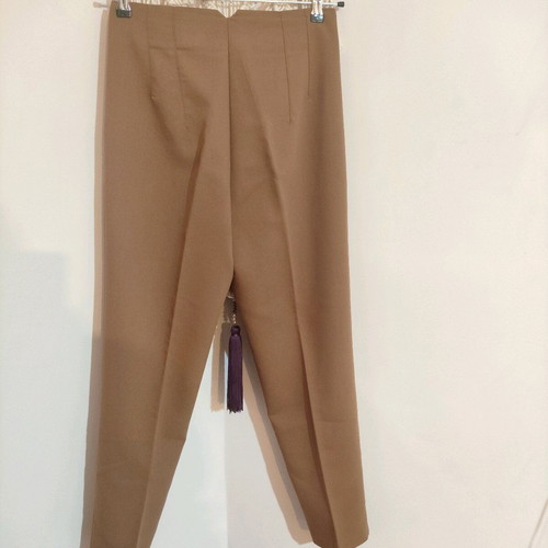 Brown office pants size M like new Karol