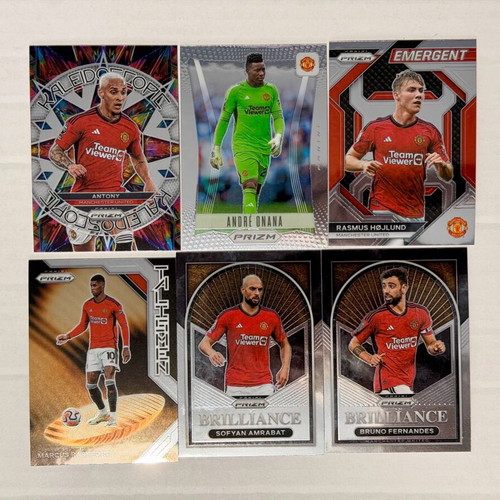 Manchester United Insert Lot new, 6 base cards