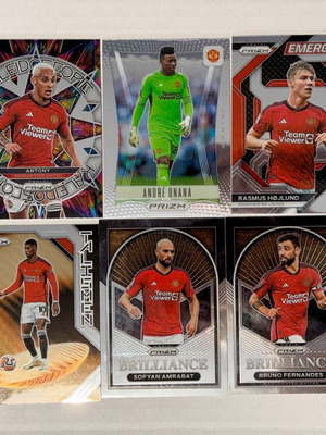 Manchester United Insert Lot new, 6 base cards