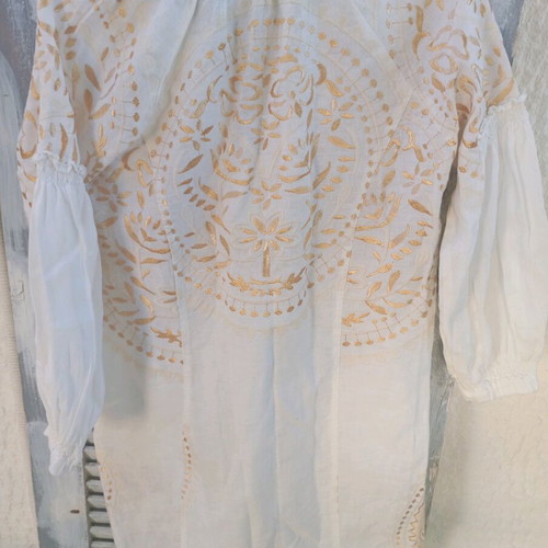 Linen tunic Greek Archaic Kori size S in ancient Greek style like new