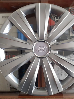 Τάσια Hyundai 15'' σετ 4 τεμαχίων, καινούργια ασημί