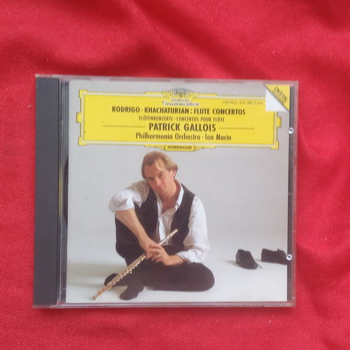 Flute Concertos CD like new by Patrick Gallois, Rodrigo and Khachaturian