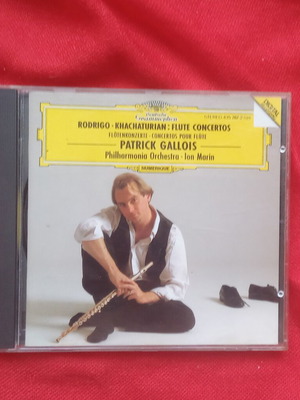 Flute Concertos CD like new by Patrick Gallois, Rodrigo and Khachaturian