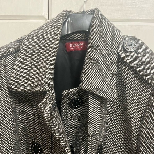 Sarah Lawrence checked jacket Small like new