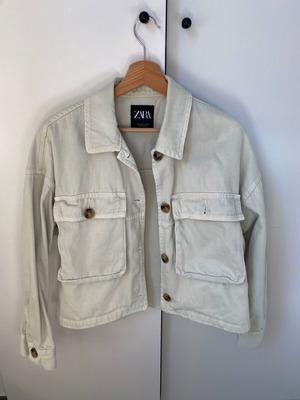 Zara jacket oversized small like new, green