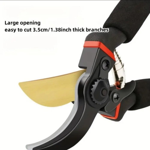 Pruning shears new high carbon steel with ergonomic handle