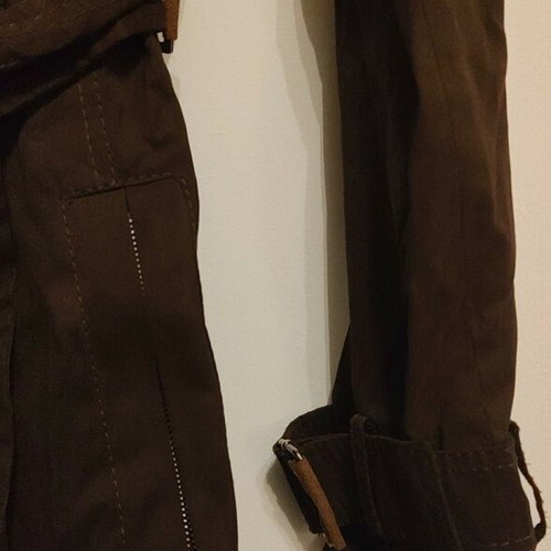 Trench Coat Brown Zara Basic like new, size Medium