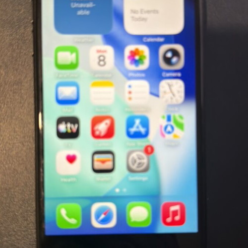 IPhone SE 128GB black used, very good condition