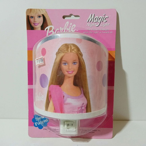 Mattel Barbie night light 1999 new European power 230V-50Hz
