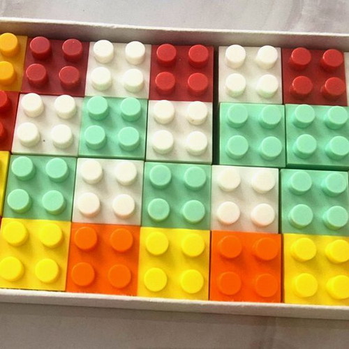 Russian building block toy used