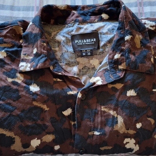 Leopard shirt like new, women's, size M
