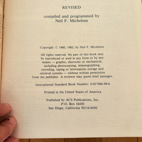 The American Ephemeris for the 20th Century 1900–2000 by Neil F. Michelsen