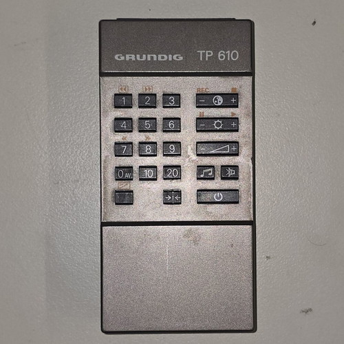 Grundig TP 610 remote control used, fully functional
