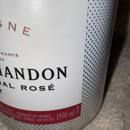 Moet Ice Rose decorative bottle 1.5L used